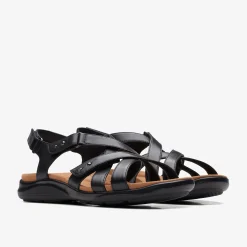Clarks Kitly Go Black Leather Best