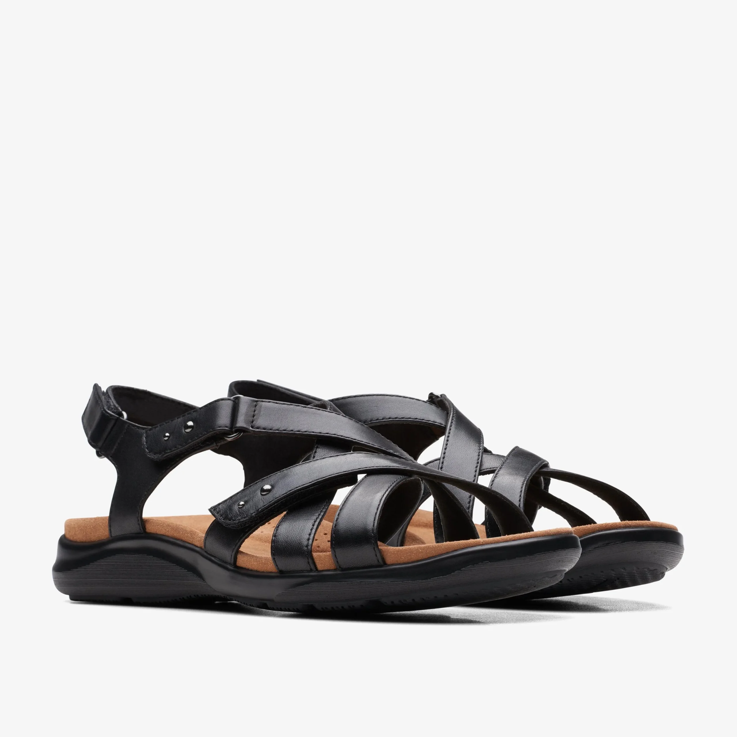 Clarks Kitly Go Black Leather Best