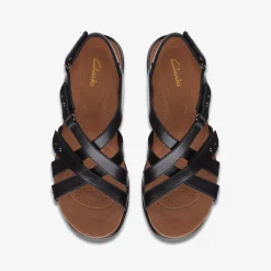 Clarks Kitly Go Black Leather Best