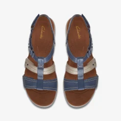 Clarks Kitly Step Denim Combination Online