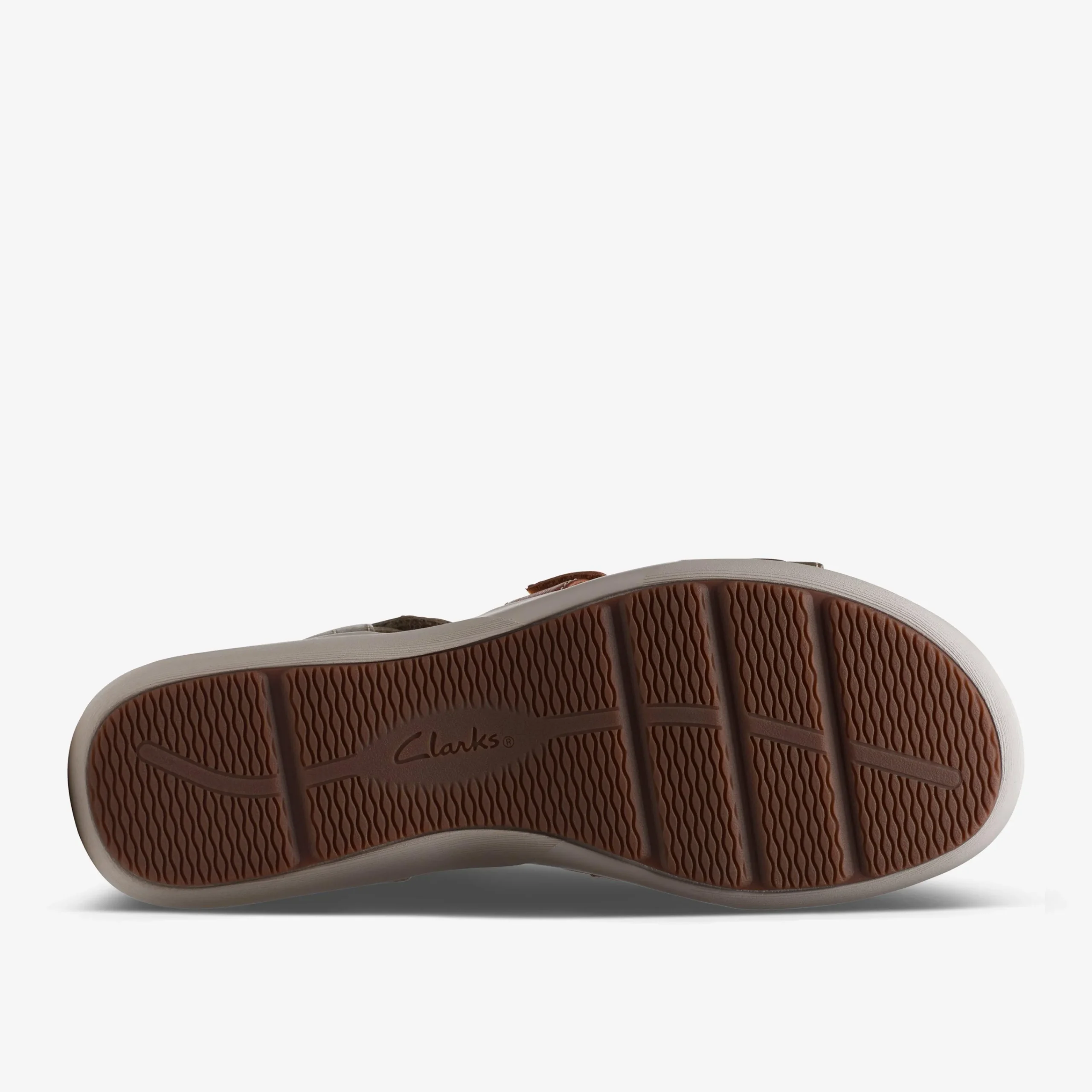 Clarks Kitly Step Olive Combination Clearance