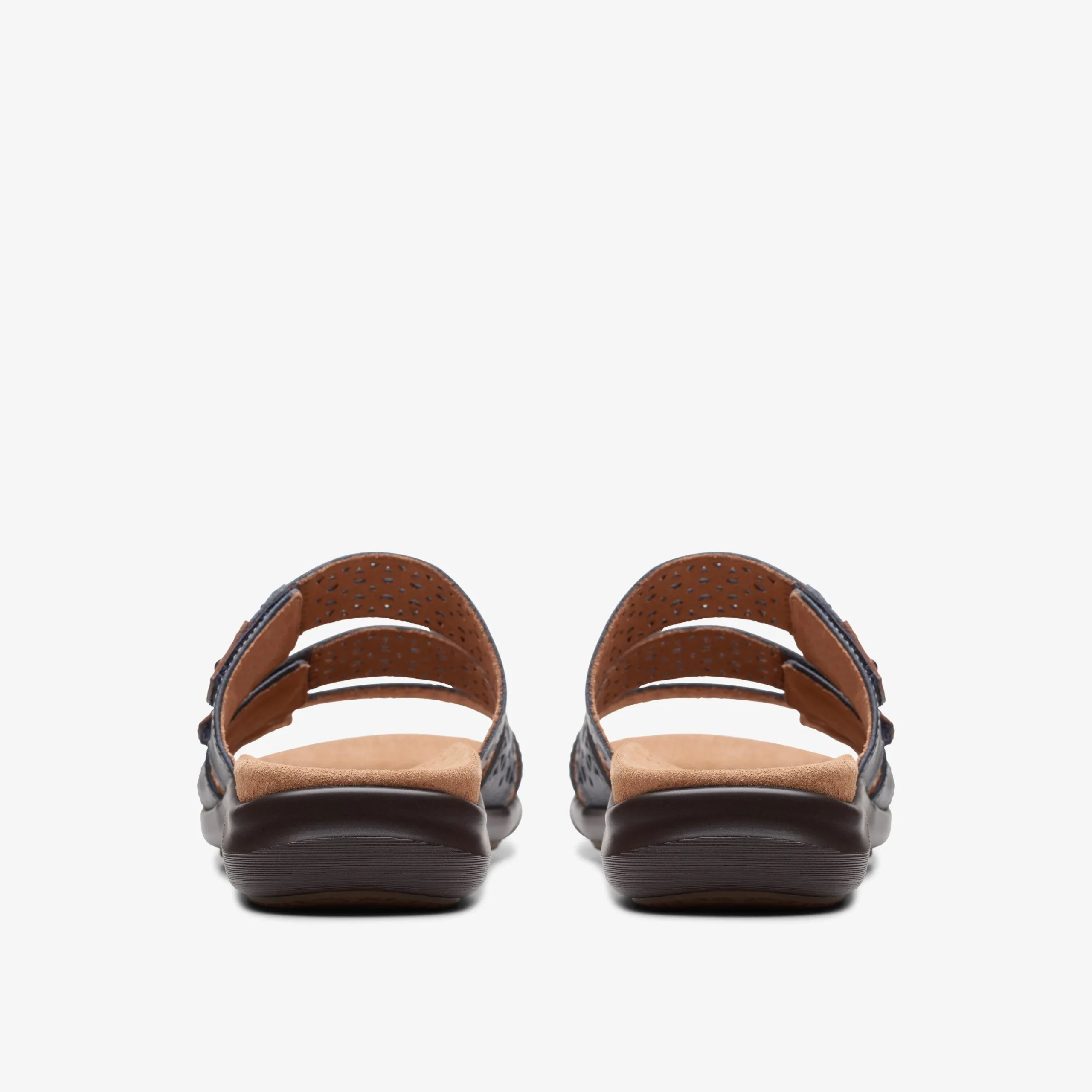 Clarks Kitly Walk Navy Leather Best