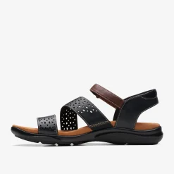 Clarks Kitly Way Black Leather Store