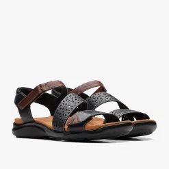 Clarks Kitly Way Black Leather Store