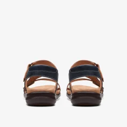 Clarks Kitly Way Navy Leather Hot