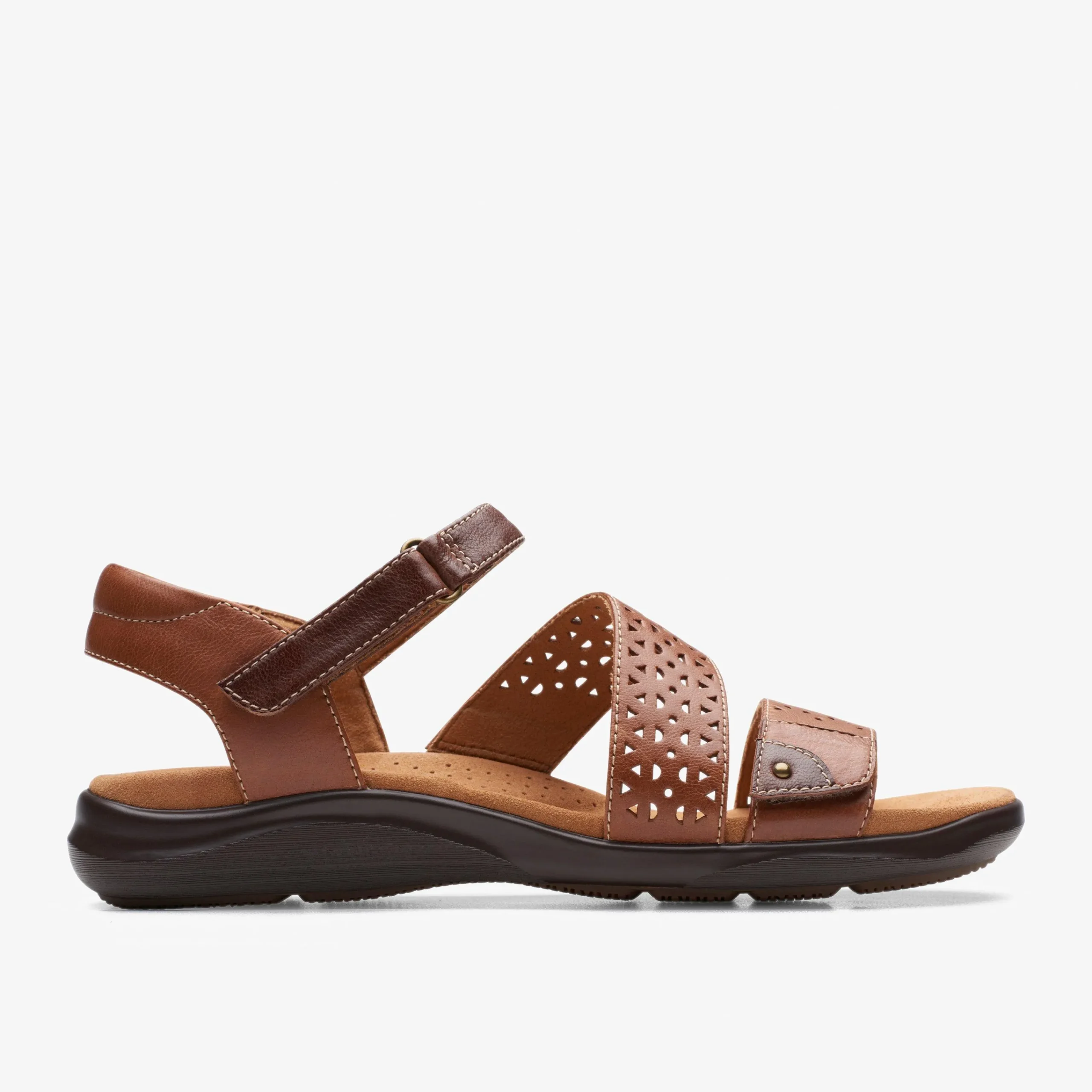 Clarks Kitly Way Tan Leather Clearance