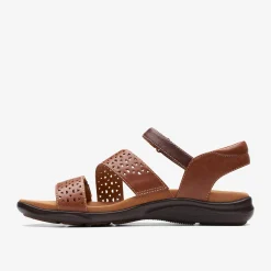 Clarks Kitly Way Tan Leather Clearance