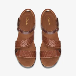 Clarks Kitly Way Tan Leather Clearance