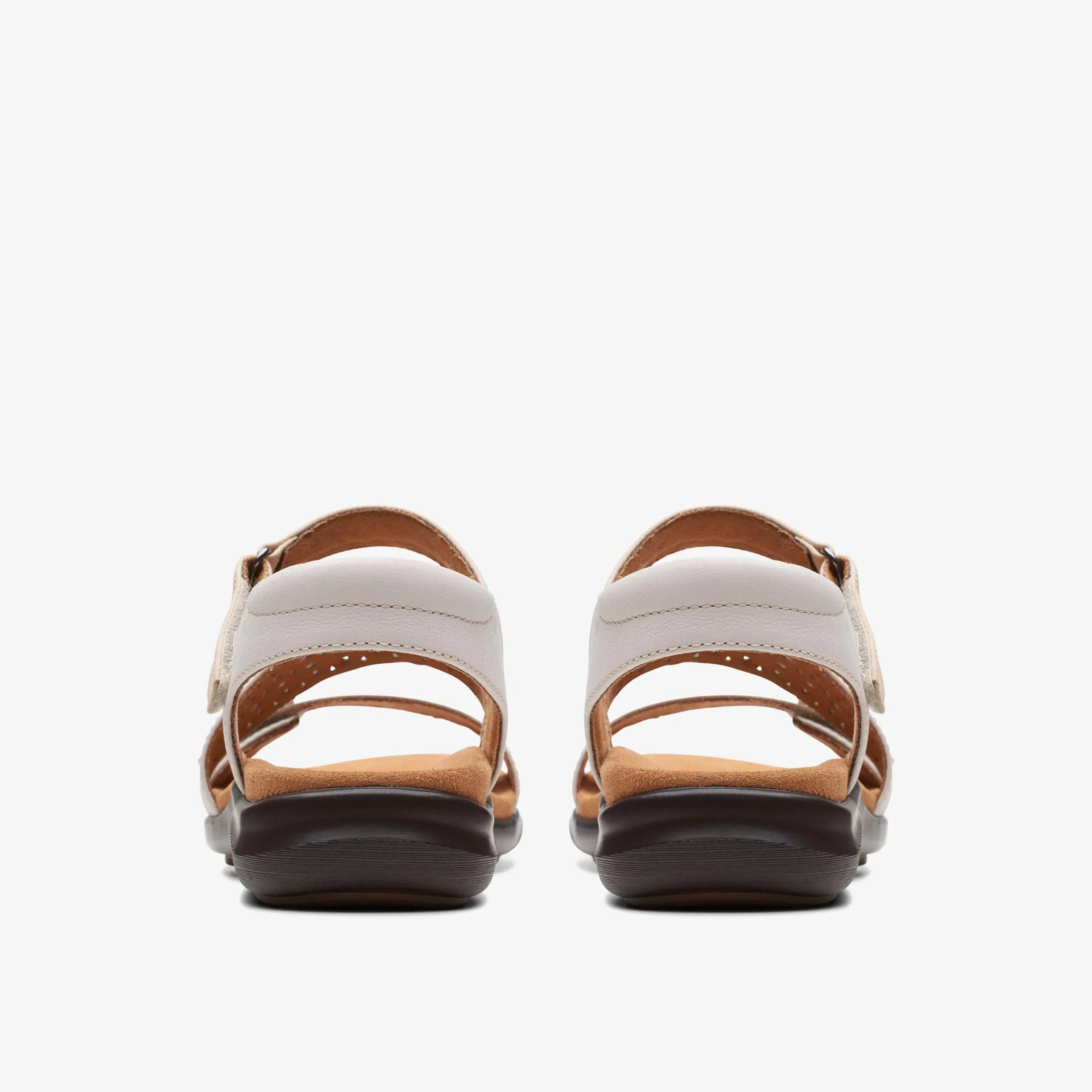 Clarks Kitly Way White Leather Cheap