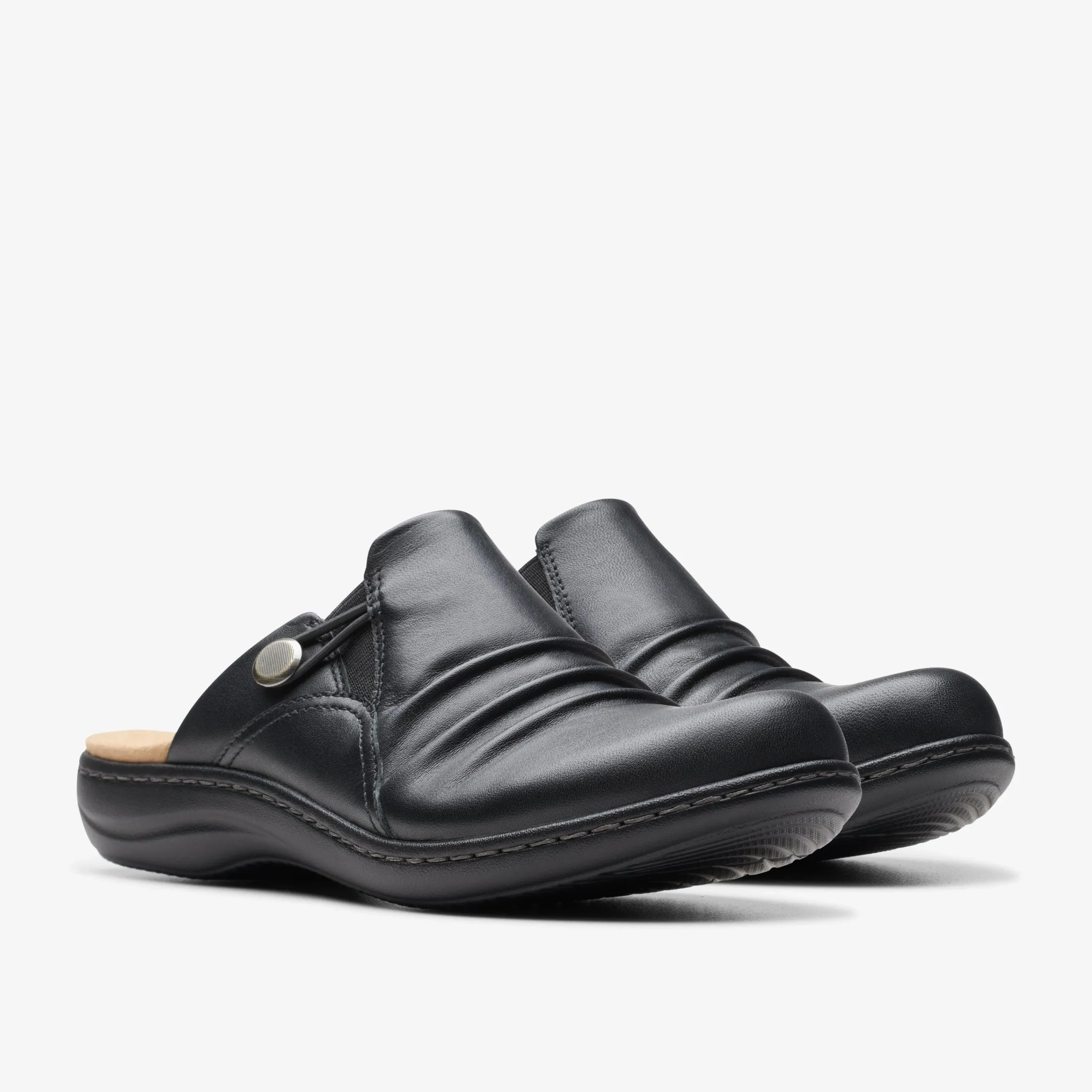 Clarks Laurieann Bay Black Leather Best