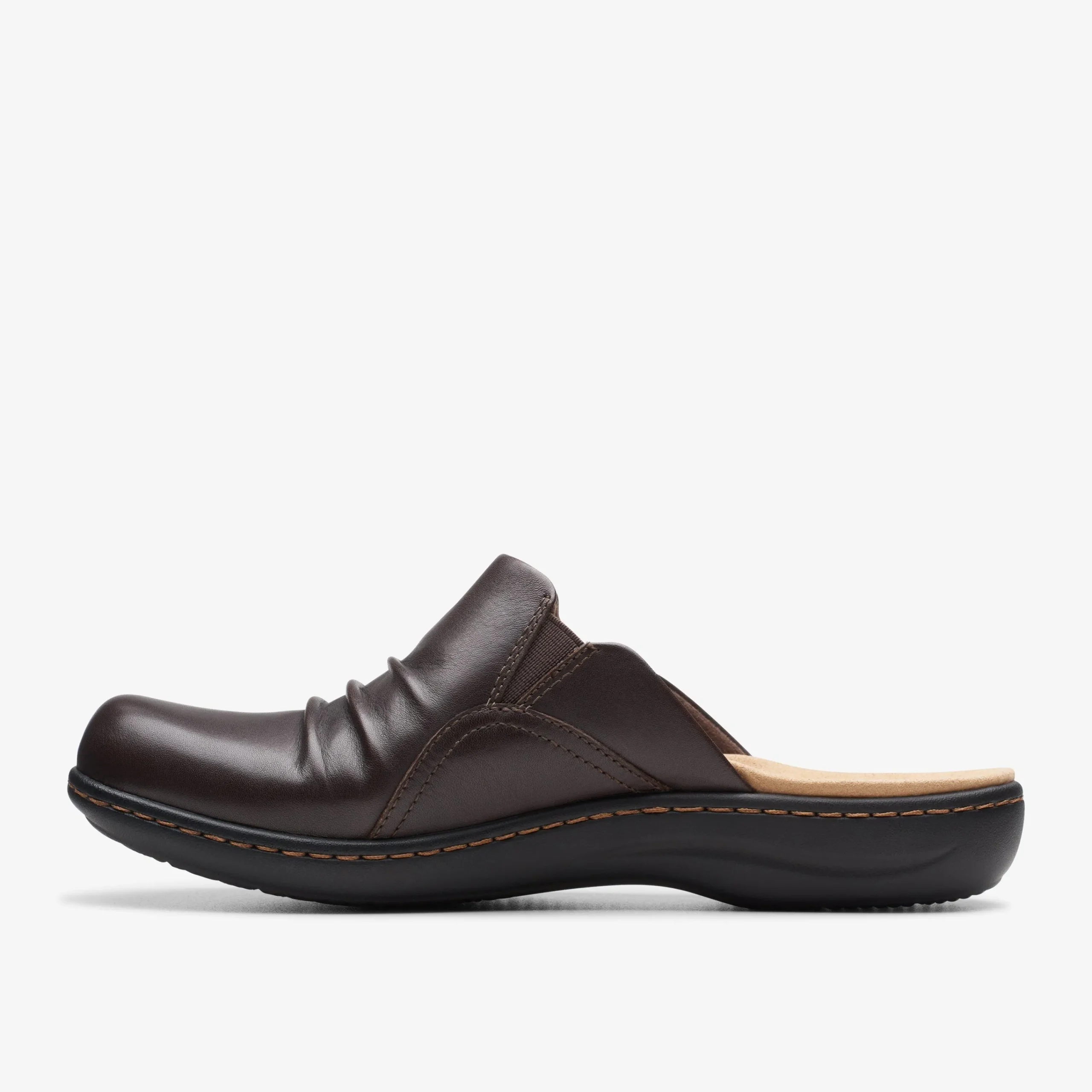Clarks Laurieann Bay Dark Brown Leather Sale