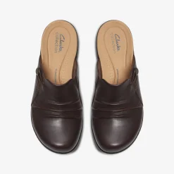 Clarks Laurieann Bay Dark Brown Leather Sale