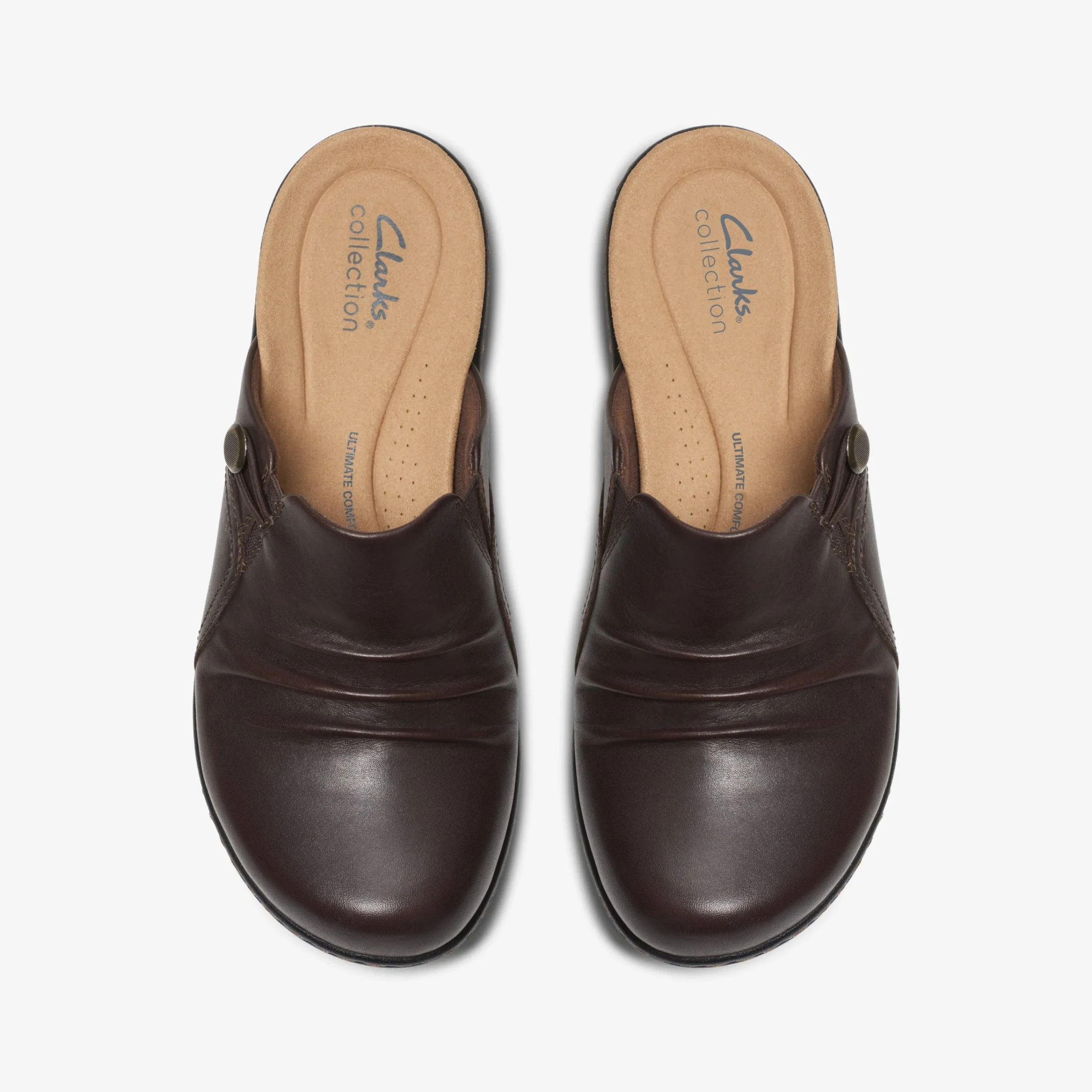 Clarks Laurieann Bay Dark Brown Leather Sale