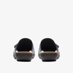Clarks Laurieann Bay Navy Leather Cheap