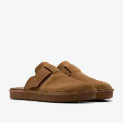 Clarks Litton Mule Cola Suede Shop