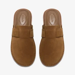 Clarks Litton Mule Cola Suede Shop