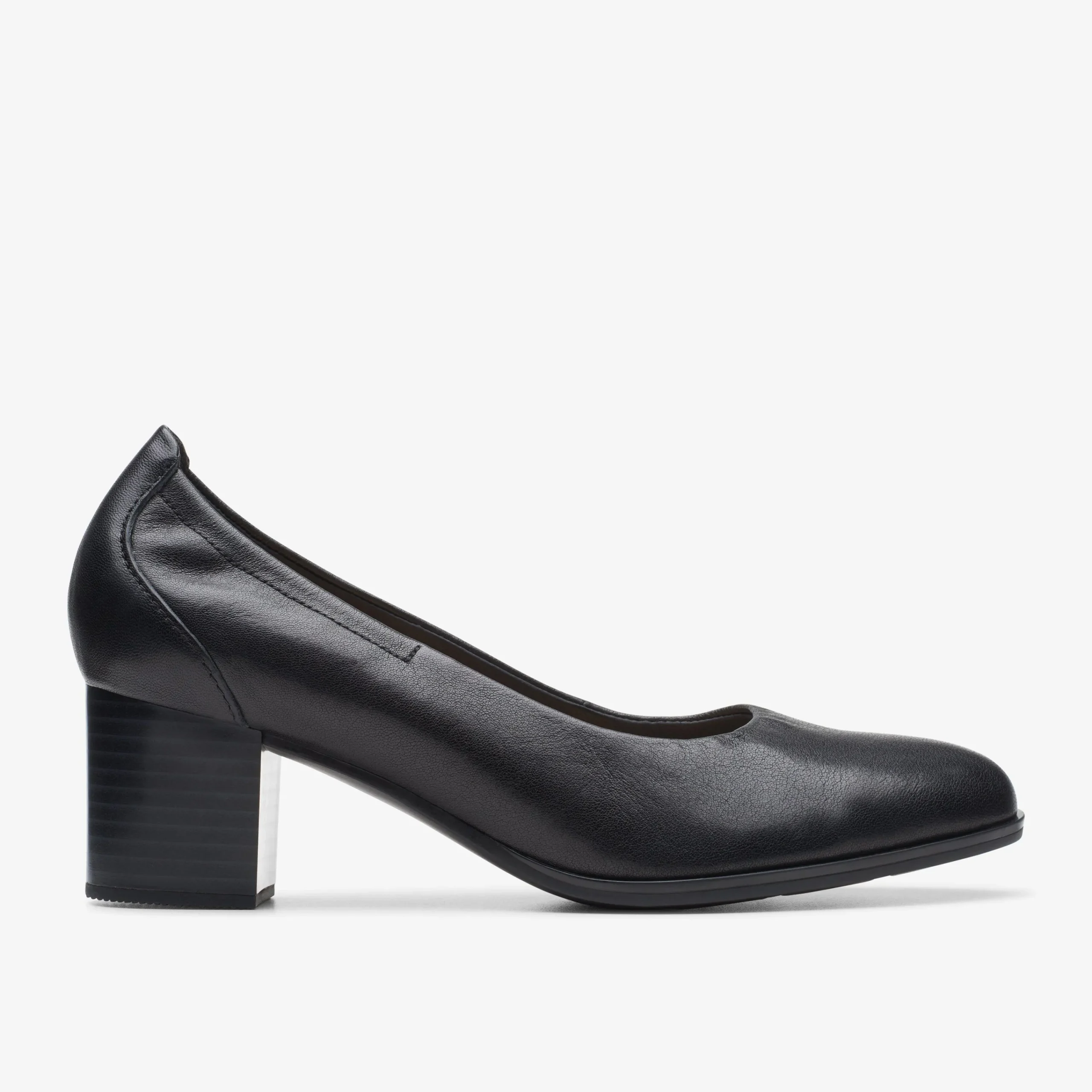 Clarks Loken Step Black Leather Shop