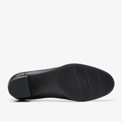 Clarks Loken Step Black Leather Shop