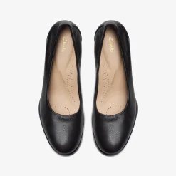 Clarks Loken Step Black Leather Shop