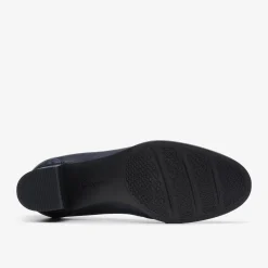 Clarks Loken Step Navy Leather Sale