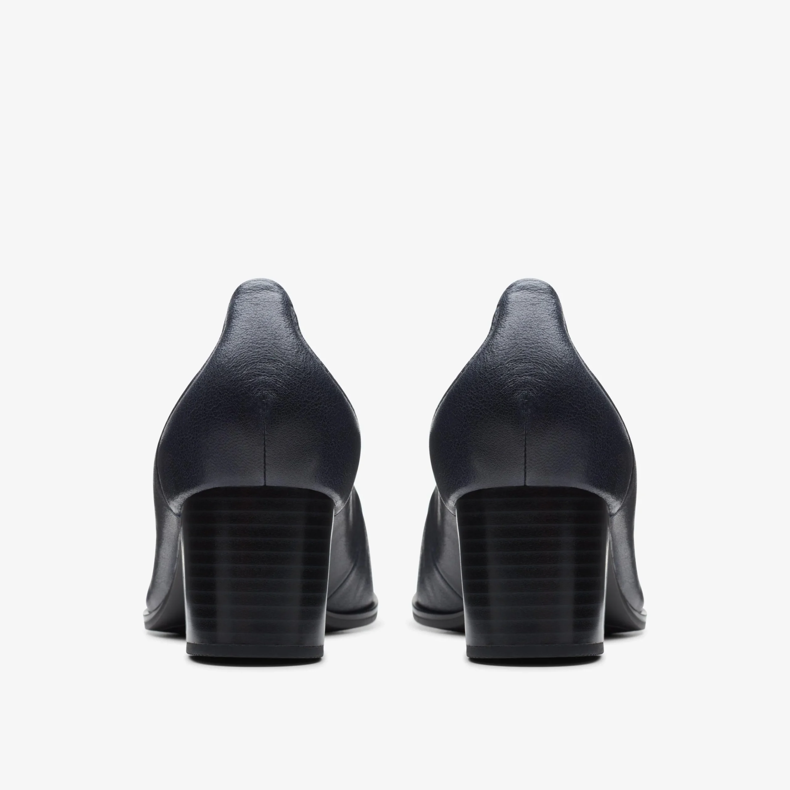 Clarks Loken Step Navy Leather Sale