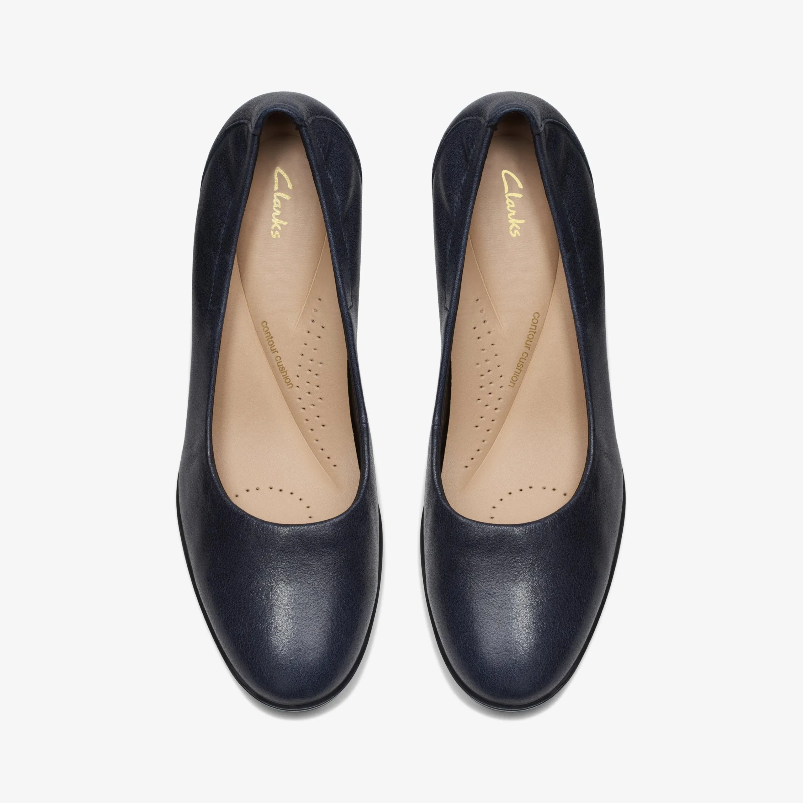 Clarks Loken Step Navy Leather Sale