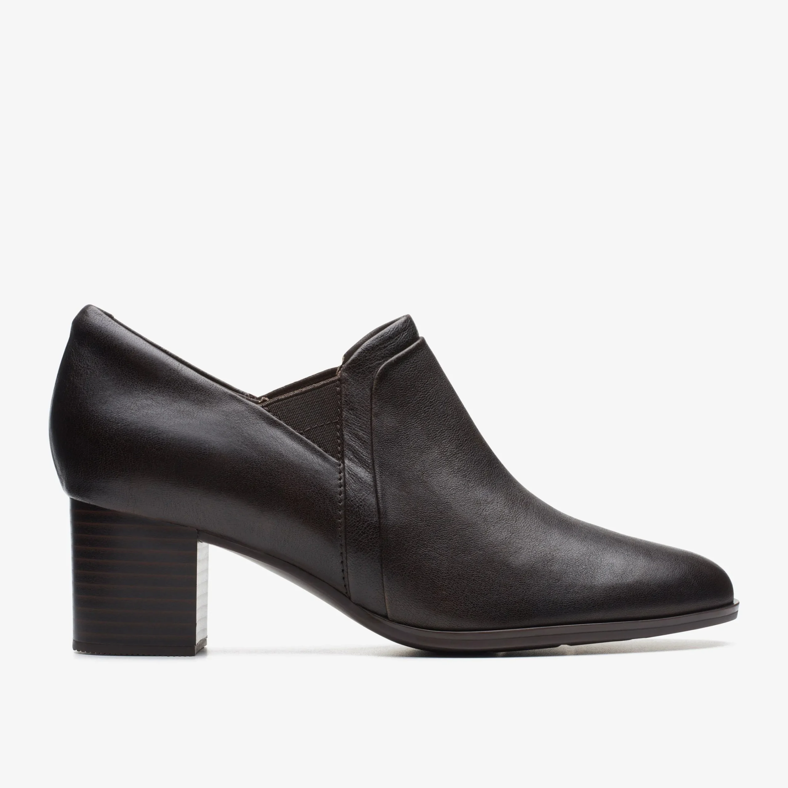 Clarks Loken Way Dark Brown Leather Best