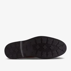 Clarks Malwood Lace Brown Leather Sale