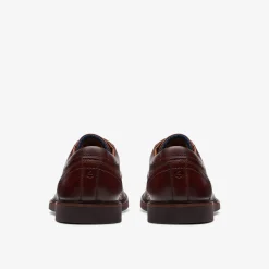 Clarks Malwood Lace Brown Leather Sale