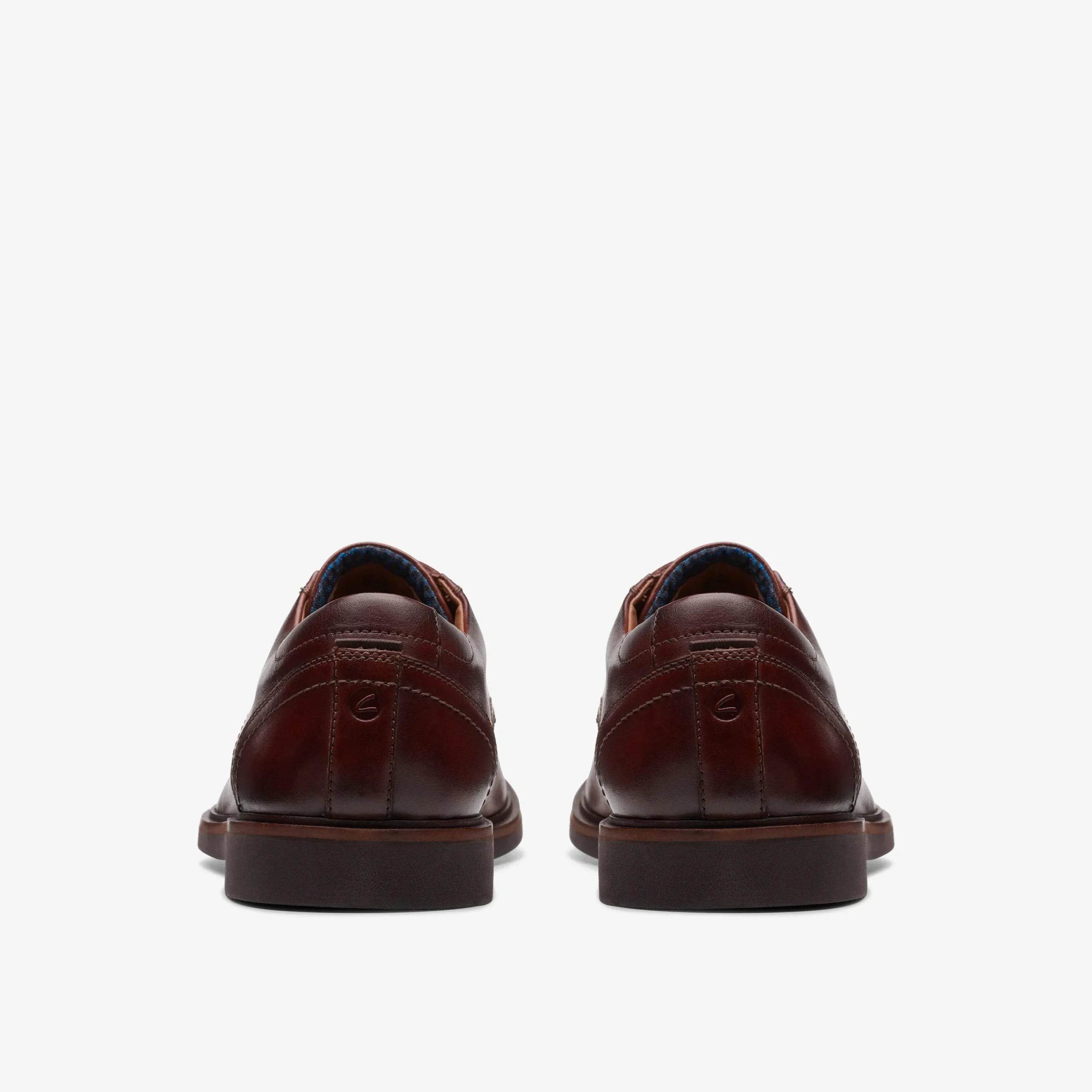 Clarks Malwood Lace Brown Leather Sale