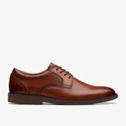 Clarks Malwood Lace Tan Leather Hot