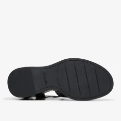 Clarks Manon Cove Black Leather Shop