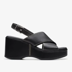 Clarks Manon Wish Black Leather New