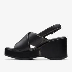 Clarks Manon Wish Black Leather New