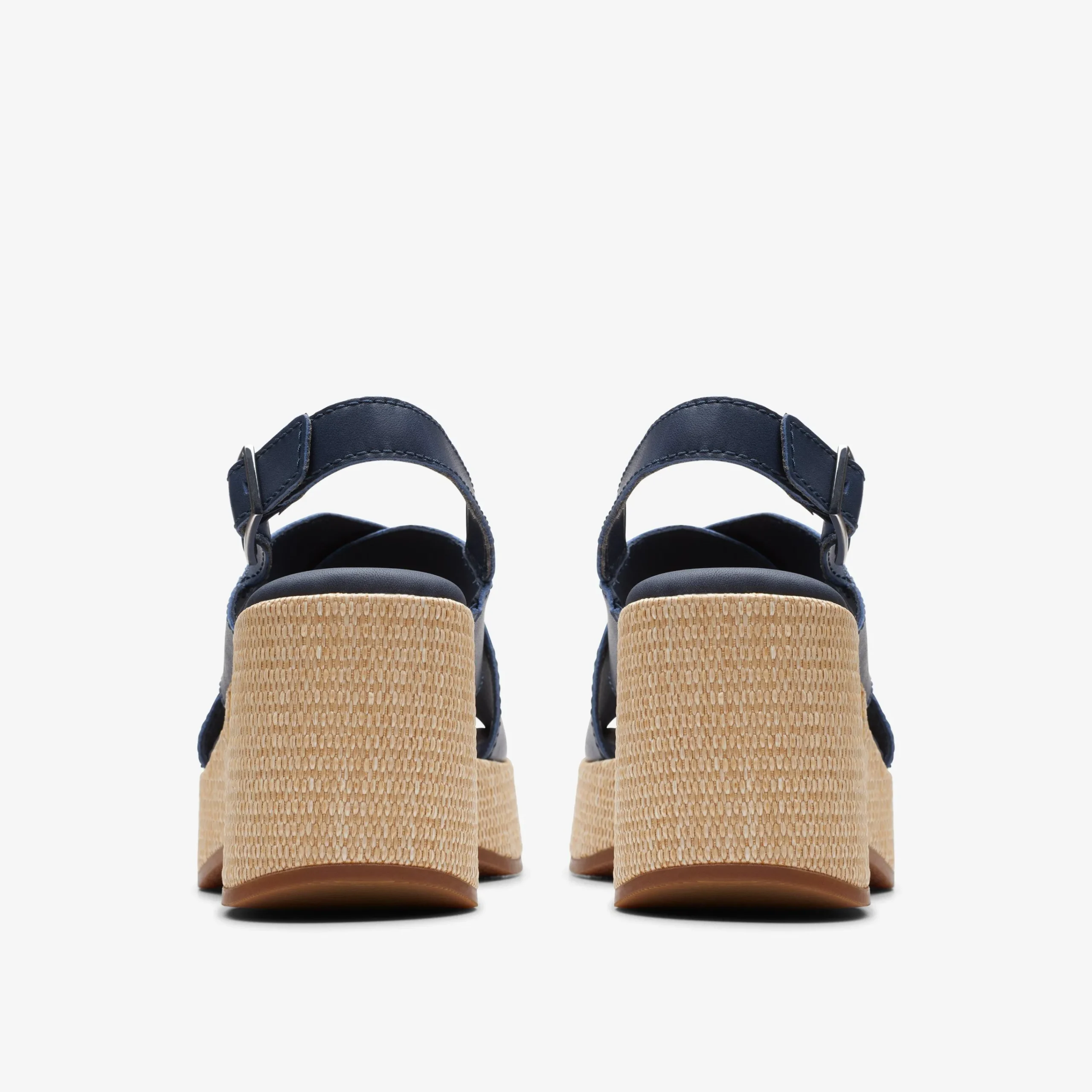 Clarks Manon Wish Navy Leather New
