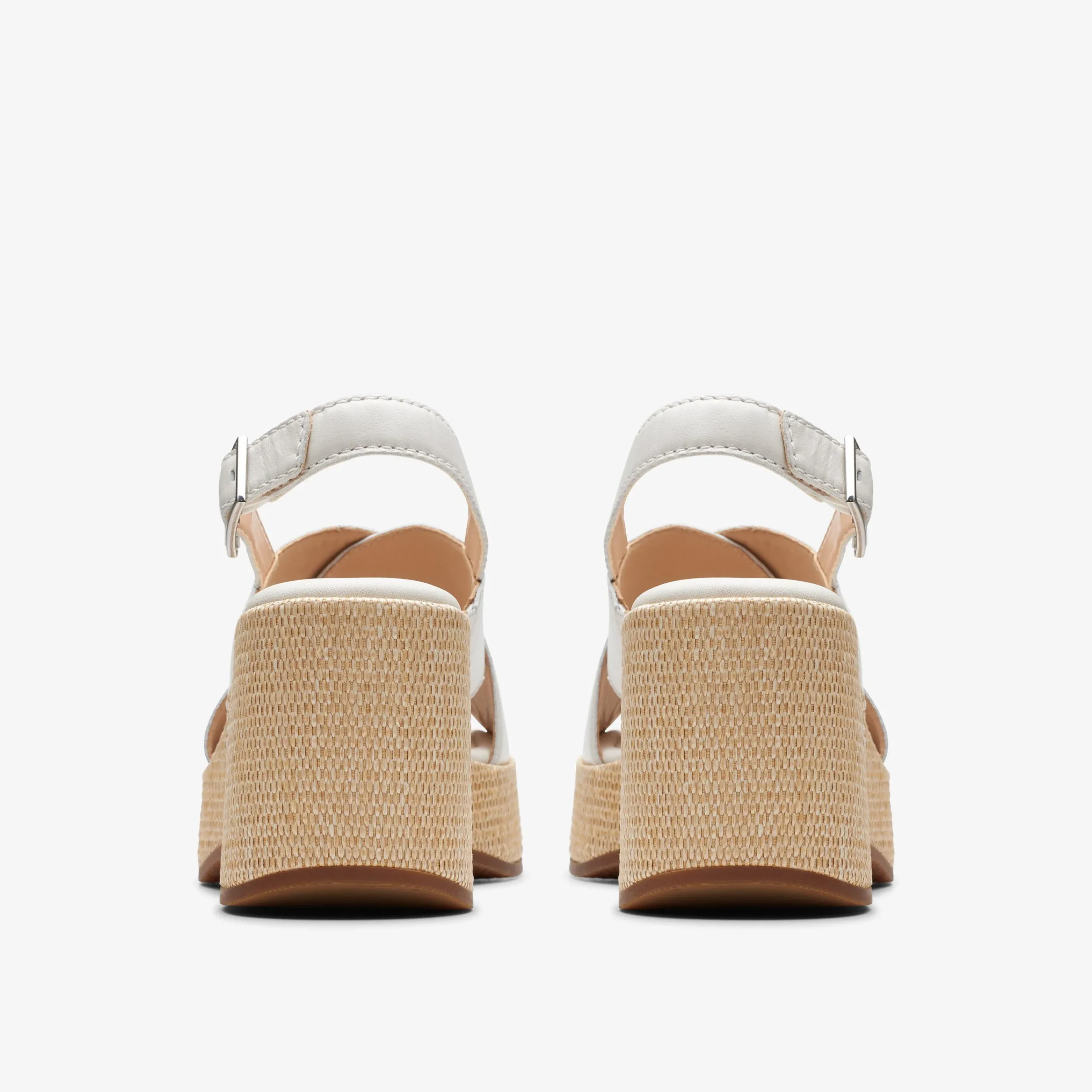 Clarks Manon Wish Off White Leather Sale