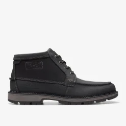 Clarks Maplewalk Moc Black Combination Outlet