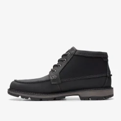 Clarks Maplewalk Moc Black Combination Outlet