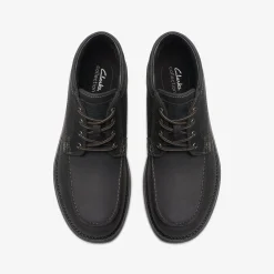 Clarks Maplewalk Moc Black Combination Outlet
