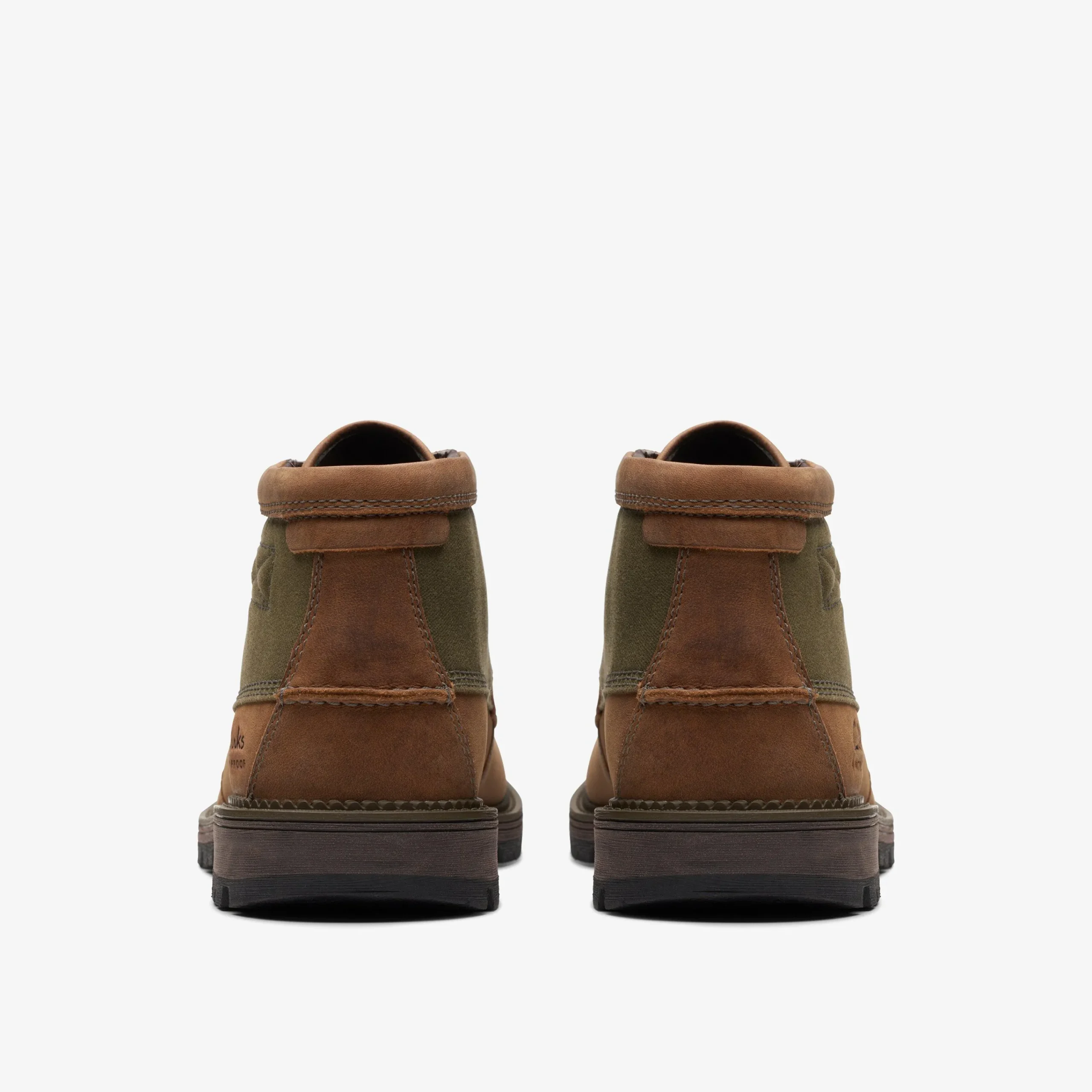 Clarks Maplewalk Moc Brown Combination Fashion