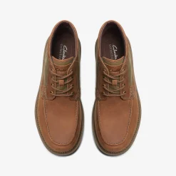 Clarks Maplewalk Moc Brown Combination Fashion