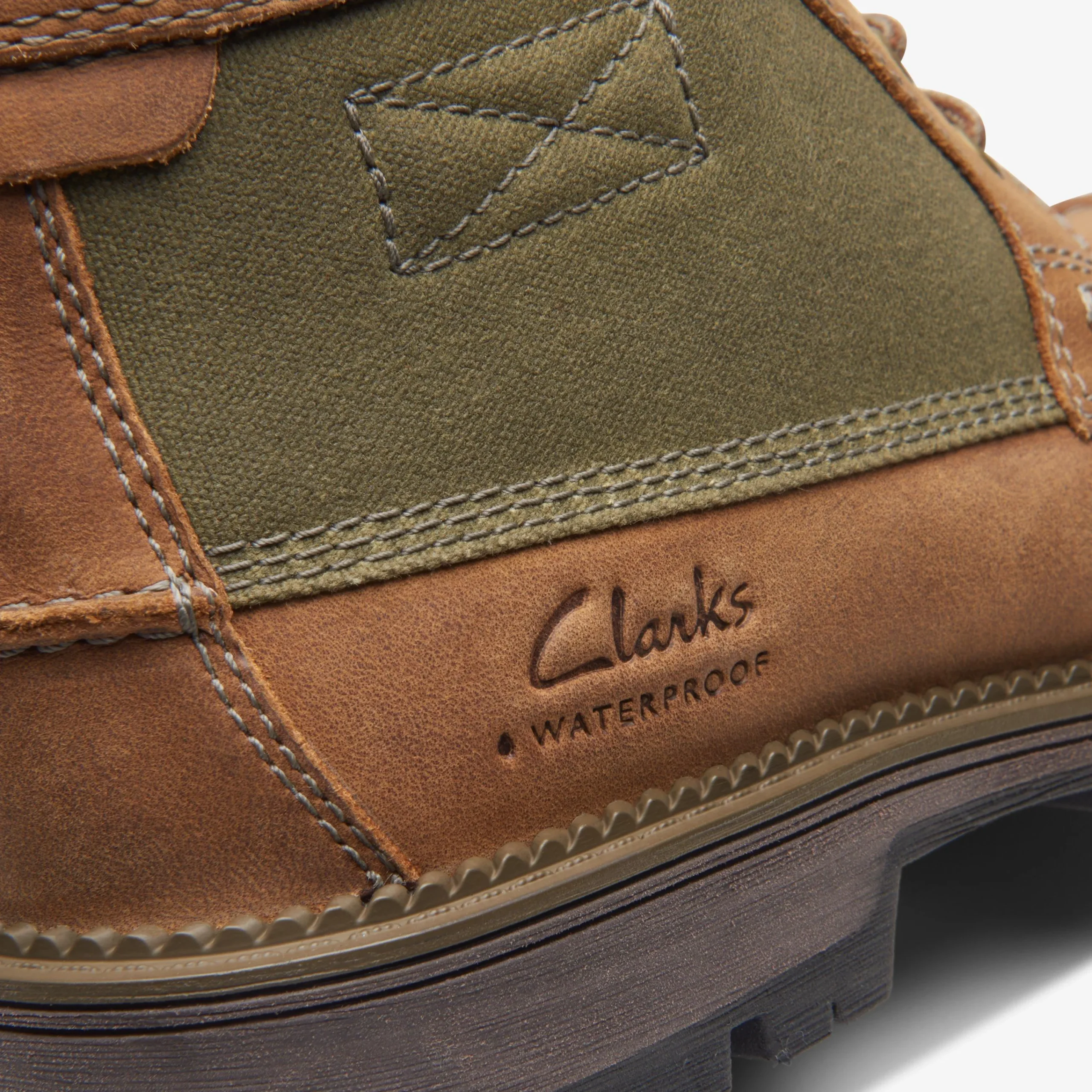 Clarks Maplewalk Moc Brown Combination Fashion