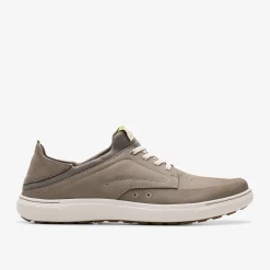 Clarks Mapstone Easy Dark Grey Nubuck Best