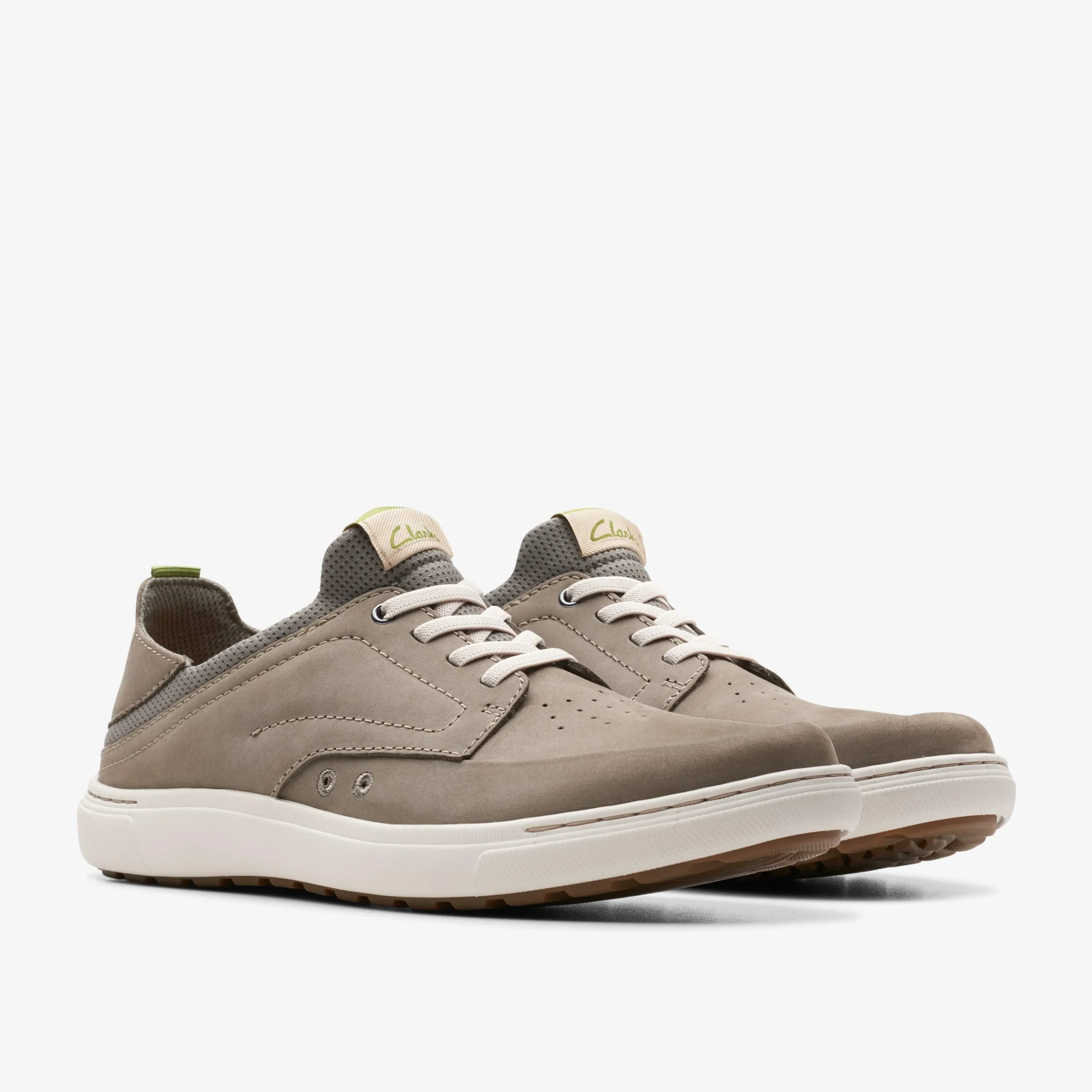Clarks Mapstone Easy Dark Grey Nubuck Best