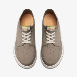 Clarks Mapstone Easy Dark Grey Nubuck Best