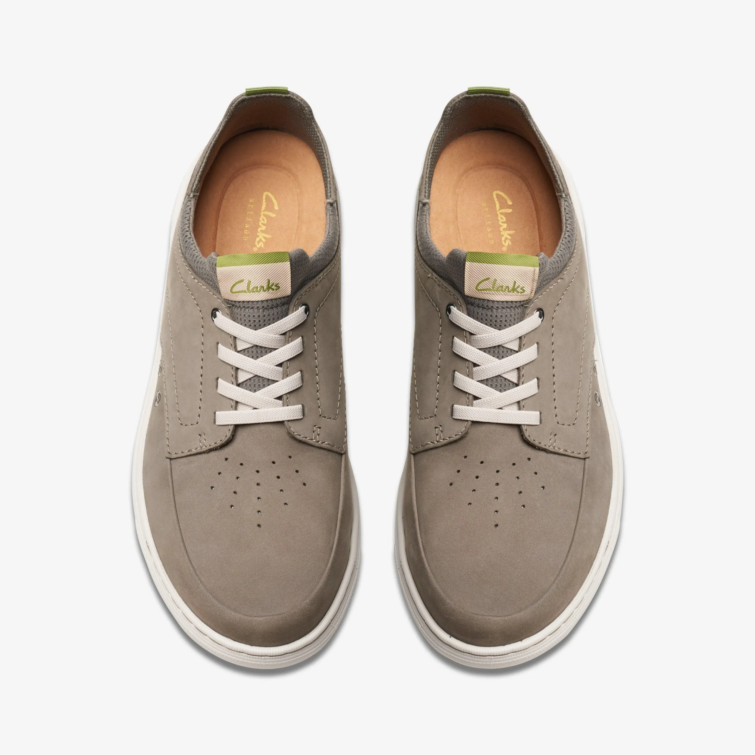 Clarks Mapstone Easy Dark Grey Nubuck Best