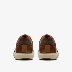 Clarks Mapstone Lace Tan Leather Hot