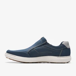 Clarks Mapstone Step Navy Nubuck Shop