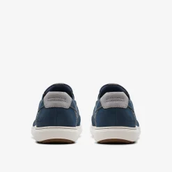 Clarks Mapstone Step Navy Nubuck Shop