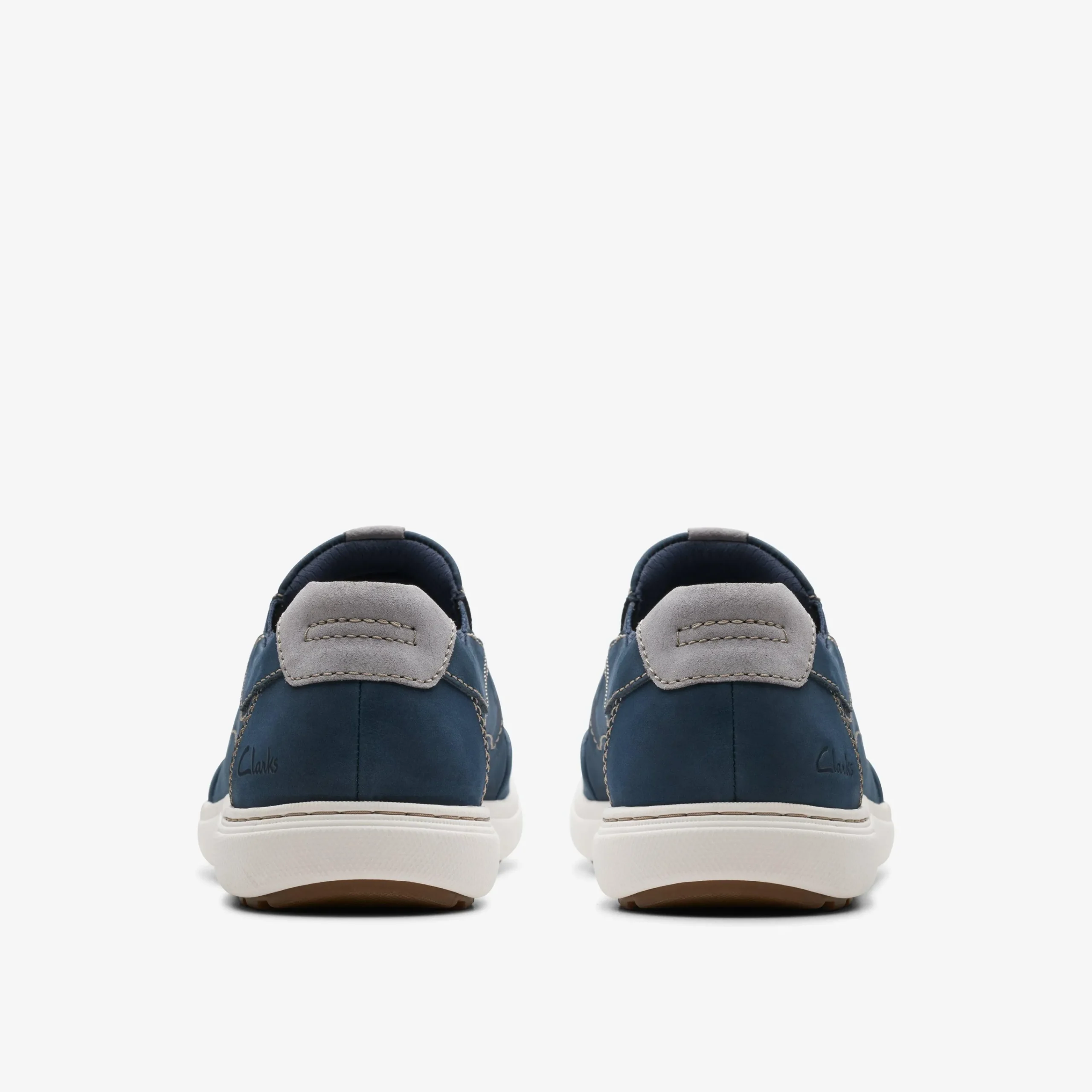 Clarks Mapstone Step Navy Nubuck Shop